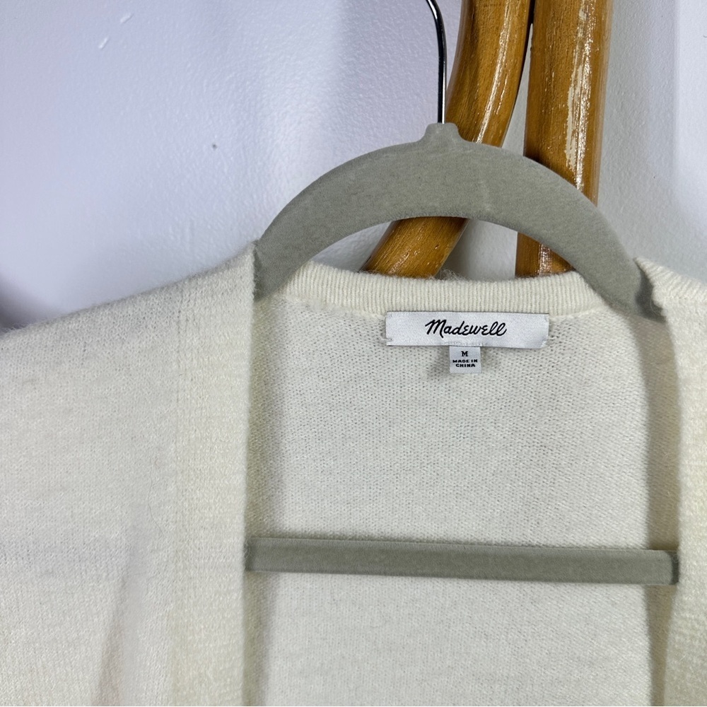 Madewell Knit Colorblock Striped Sweater sz M - Picture 4 of 6